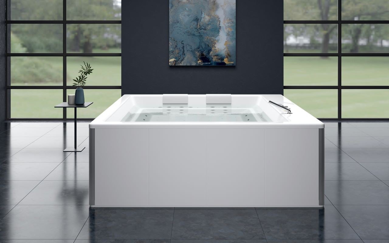 Aquatica Lacus HydroRelax Pro Acrylic Freestanding Bathtub With Composite Siding (220/240V / 50/60Hz) picture № 0
