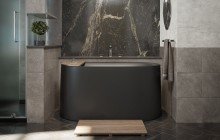 Black Solid Surface Bathtubs picture № 13