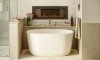 Lullaby Nano Wht Small Freestanding Solid Surface Bathtub by Aquatica 720
