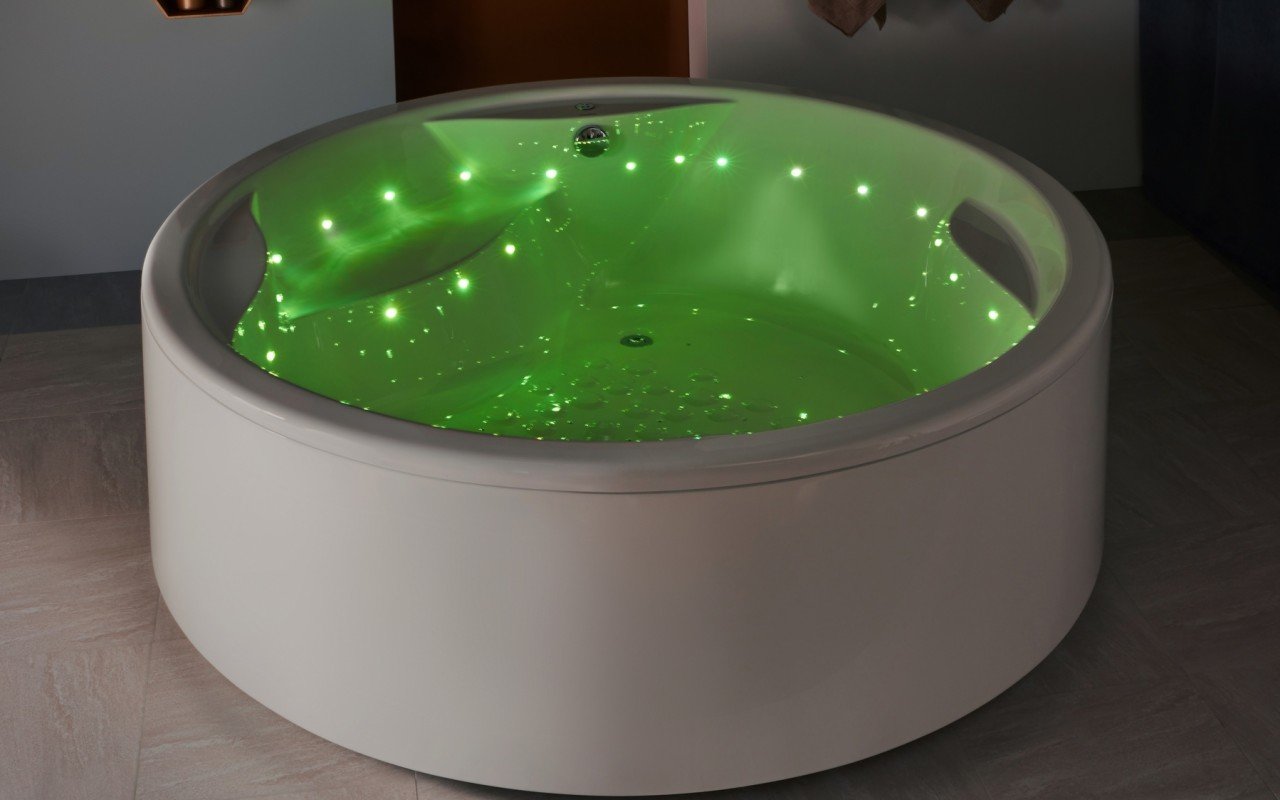 Aquatica Trinity-M Relax Duratex Composite Air Massage Bathtub