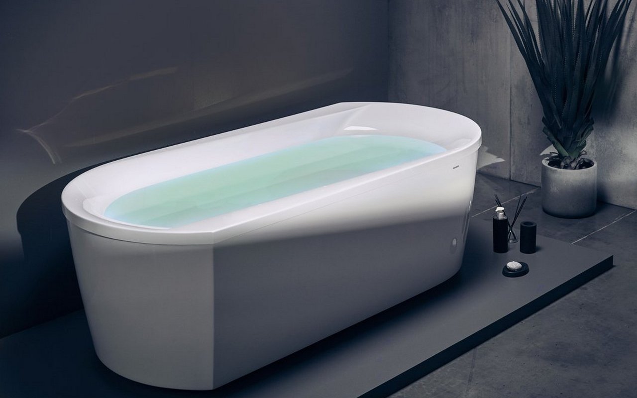 Aquatica Purescape™ 107-Wht Freestanding Acrylic Bathtub picture № 0