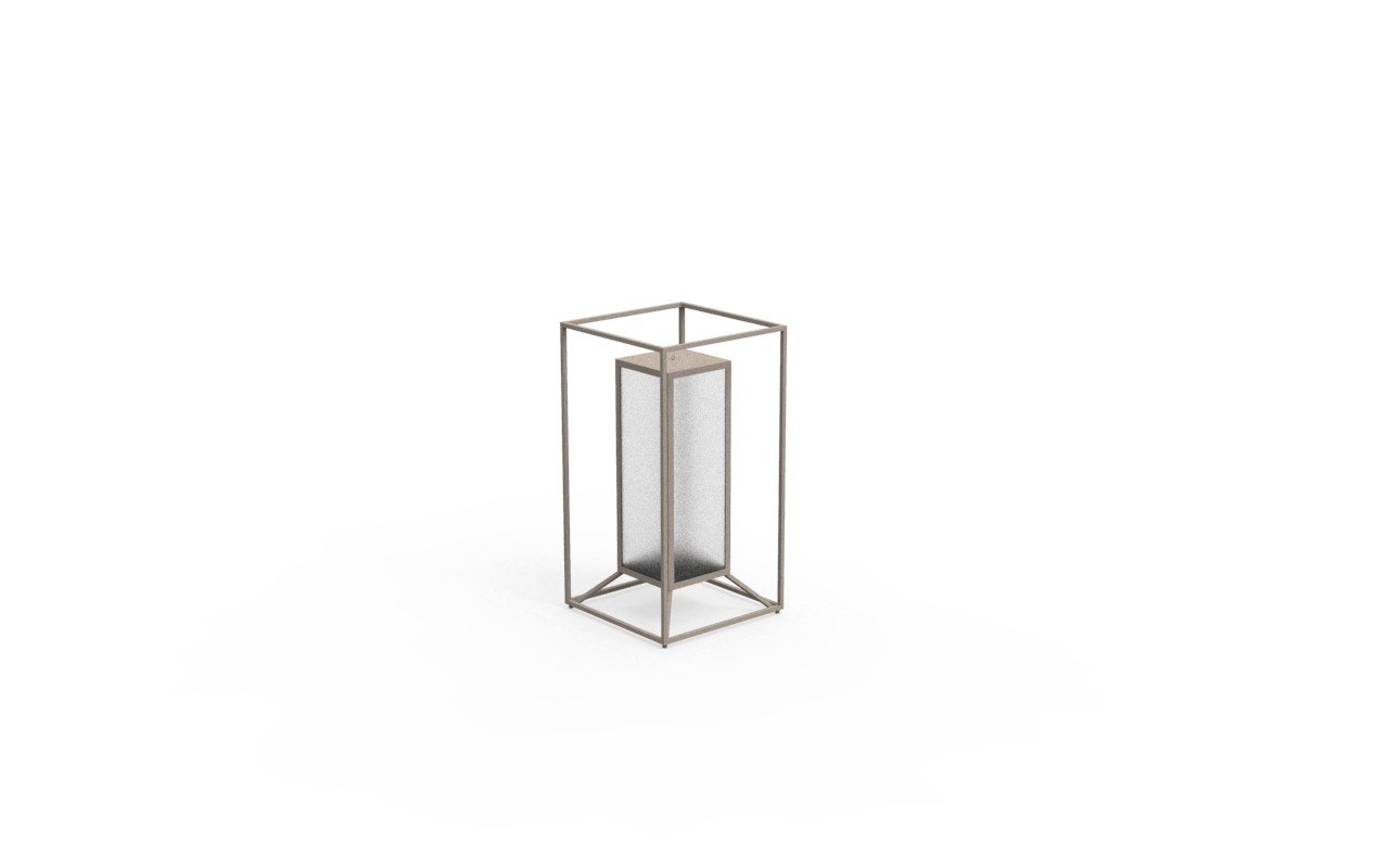 Cleo Outdoor Floor Mounted Lantern by Talenti picture № 0