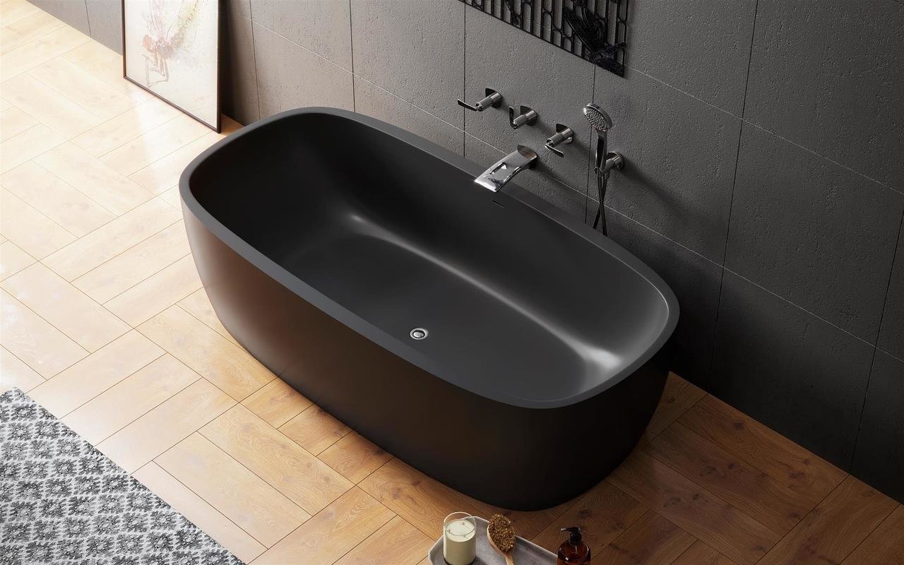 Coletta black freestanding solid surface bathtub 02 (web)