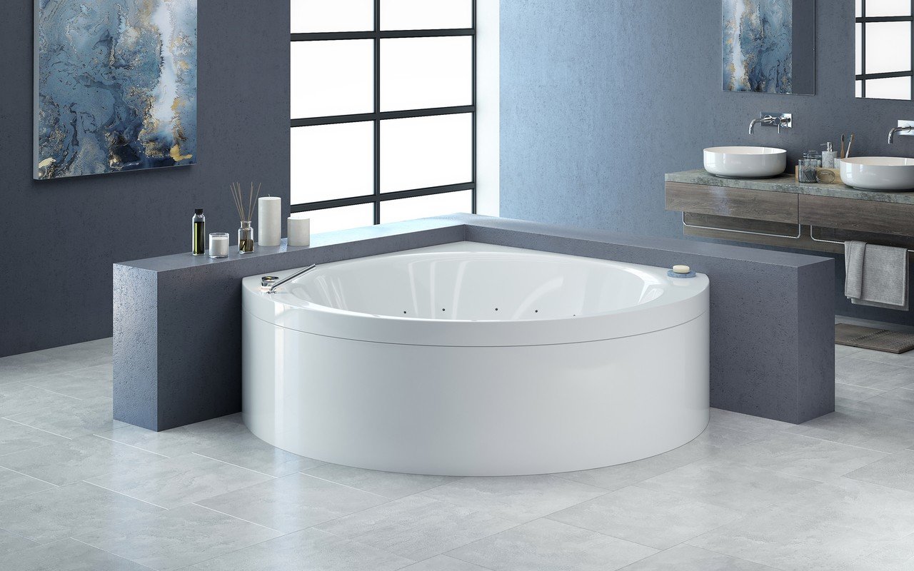 Aquatica Suri-Wht Relax Air Massage Bathtub - High Gloss picture № 0