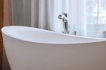 Aquatica Lillian White Freestanding Solid Surface Bathtub DSF8554 720