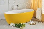 sensuality wht freestanding solid surface bathtub yellow (web)