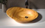 Aquatica Nanomorph Oak Wood Vessel Sink04