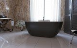 Corelia Black Wht Freestanding Stone Bathtub (3) (web)
