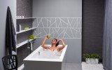 Purescape 026 freestanding acrylic bathtub by Aquatica 03 (web)