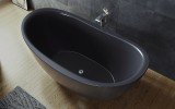 Purescape 171 Black Freestanding Slipper Bathtub web (2)
