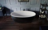 Sensuality mini f black wht relax freestanding solid surface bathtub by Aquatica 18 (web)