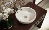Texture Bowl Wht Round Ceramic Bathroom Vessel Sink web(2)