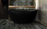 Aquatica purescape 171m blck freestanding solid surface bathtub customer photos 02