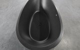 Aquatica Spoon2 Black Freestanding Solid Surface Bathtub04
