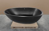 Aquatica Spoon2 Black Freestanding Solid Surface Bathtub05