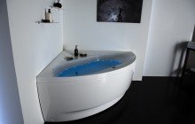 Olivia Relax Corner Acrylic Air Massage Bathtub by Aquatica web DSC2674