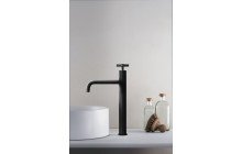 Aquatica Celine 10 Sink Faucet (SKU 222) Black 01 (web)