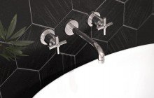 Three-hole faucets picture № 4