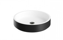 Aquatica Solace A Blck Wht Round Stone Bathroom Vessel Sink (web)