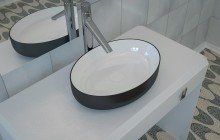Small Oval Vessel Sink picture № 15