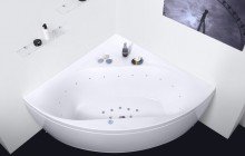 Olivia Relax Corner Acrylic Air Massage Bathtub by Aquatica web DSC2573