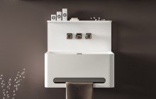 White Bathroom Sinks picture № 22