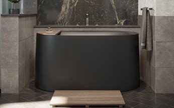 Sophia Black freestanding stone bathtub by Aquatica 01 (web) 600