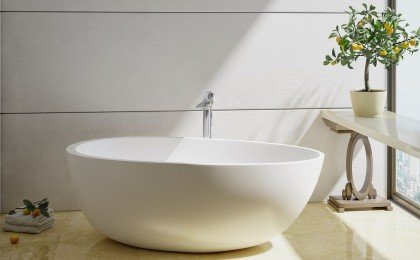 Spoon 2 Freestanding Solid Surface Bathtub by Aquatica 01 1280x720