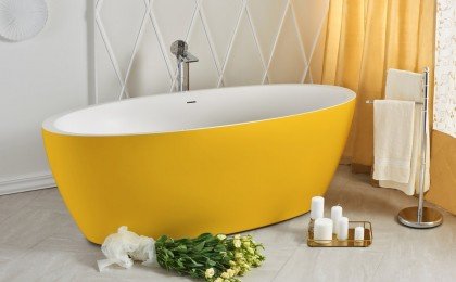 sensuality wht freestanding solid surface bathtub yellow (web)