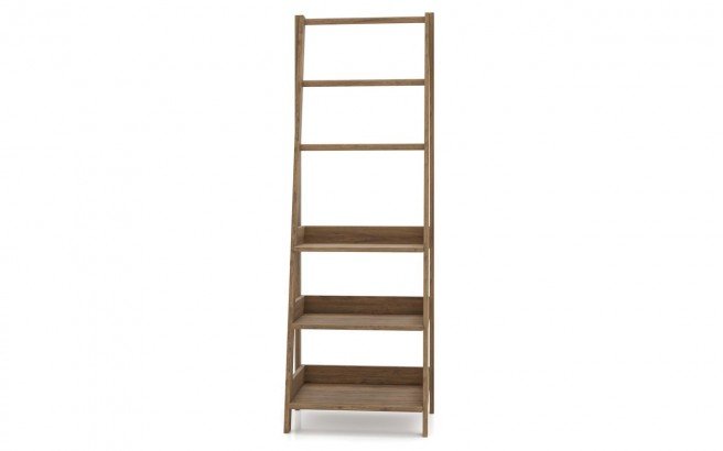 bathroom ladder shelf with baskets