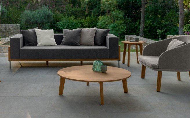 Cleo Outdoor Coffee Table by Talenti - C