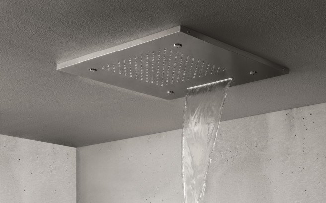 Spring SQ-500-A Built-In Shower Head in Stainless Steel