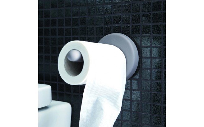 Aquatica Uno Self Adhesive Wall-Mounted Toilet Paper Roll Holder