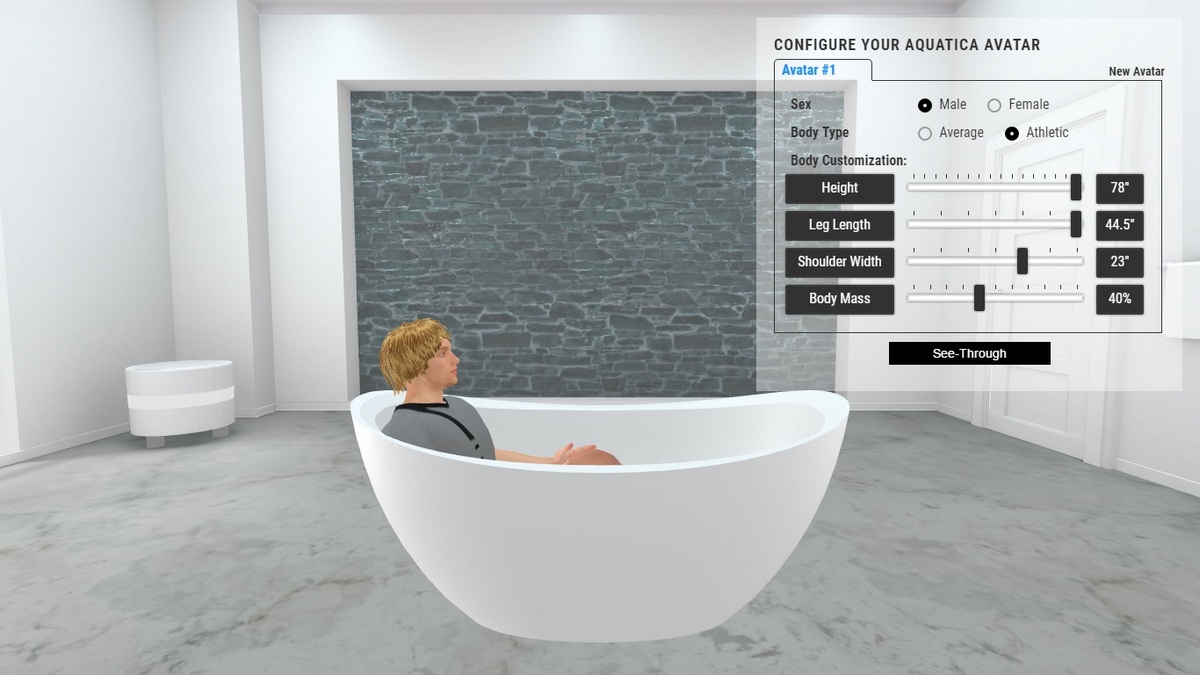 Aquatica Lillian Mini Freestanding DurateX™ Bathtub